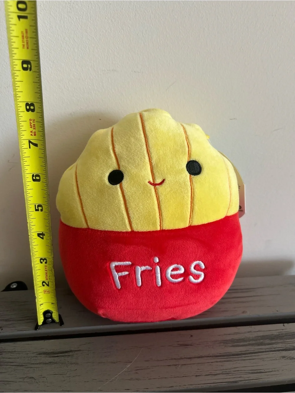 Floyd The French Fries Squishmallows Plush Toy 8” NWT
